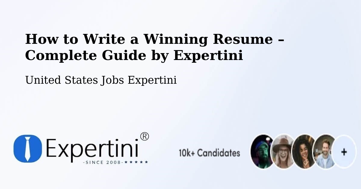 Resume Writing Guide for Job Seekers – Georgetown - Georgetown, United States Jobs Expertini